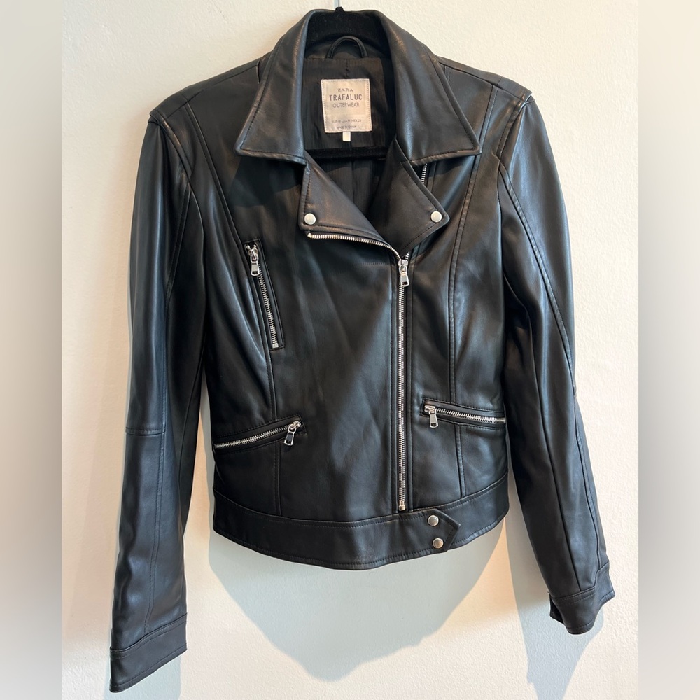 Zara Trafaluc Leather Jacket